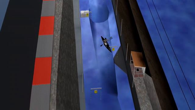 Final course animation - 2014 ICF Canoe Slalom World Cup Prague смотреть онлайн