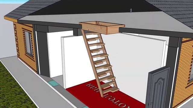 КРАСИВЫЙ КИРПИЧНЫЙ ОДНОЭТАЖНЫЙ ДОМ 175 кв.м. ПРОЕКТ 12х18м. ТРИ СПАЛЬНИ + КУХНЯ + ЗАЛ + ГОСТИНАЯ смотреть онлайн