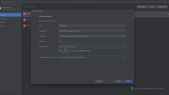 Curso Android con Kotlin. Primer proyecto I. Vídeo 3 смотреть онлайн