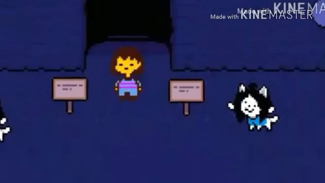 Деревня тэмми . Анимация Undertale смотреть онлайн