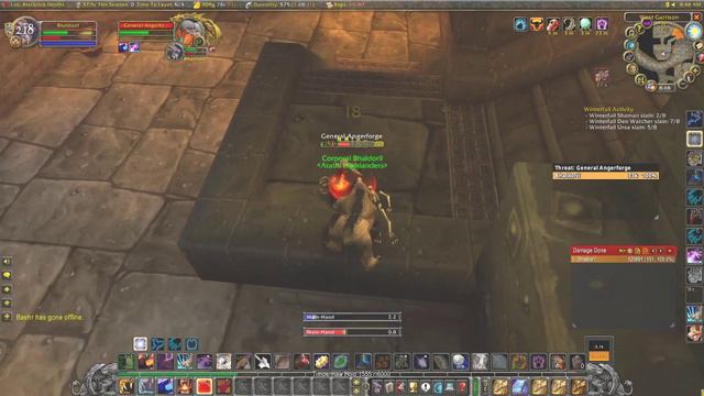 Angerforge Feral Tank Hand Of Justice Solo Farming Strategy