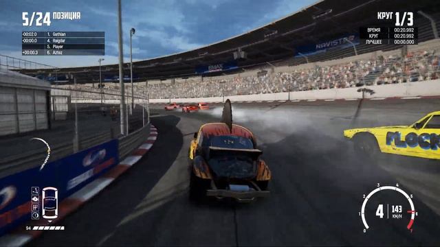 ШКОЛЬНЫЙ АВТОБУС ПРОТИВ МАЛЫШЕЙ ( ПРОХОЖДЕНИЕ - Wreckfest # 6 ) смотреть онлайн