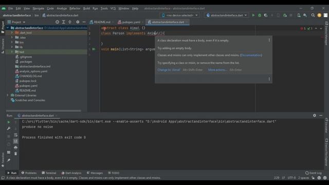 Abstract class vs Interface | OOP Programming | Dart | Flutter | @thecodecollege смотреть онлайн