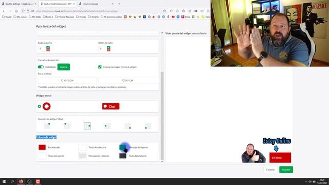 Como Configurar un CHAT en tu WEB usando WORDPRESS ⭐ Gratis Con Tawk.to Video 2 смотреть онлайн