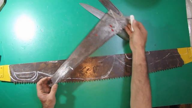 саблю сделать из двуручной пилы самому своими руками бесплатно смотреть онлайн