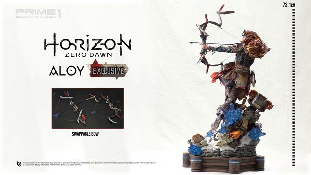 Aloy Shield-Weaver Armor Set EX Version (Horizon Zero Dawn) 360°View - Prime1Studio смотреть онлайн