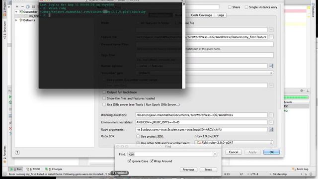 Step 6 Calabash IOS: configure ruby mine with calabash смотреть онлайн