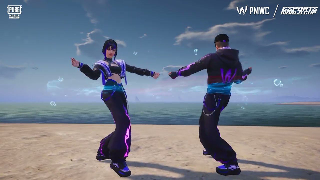 PUBG MOBILE | Набор PMWC «Фиолетовый Гром» и S12K смотреть онлайн
