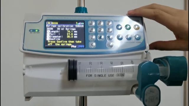 Video Of HK 400III Syringe Pump Calibration
