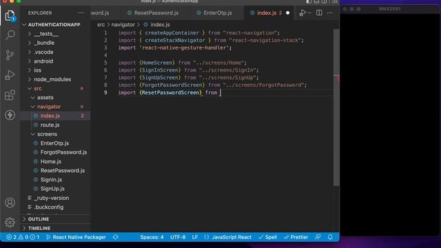 React Native Project Setup | React Native Navigation смотреть онлайн