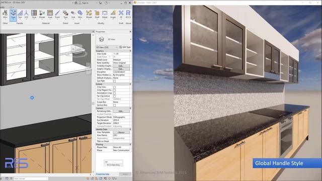 Realtime Custom Cabinetry System 5 for Revit 2022 - FEATURE DEMONSTRATION смотреть онлайн