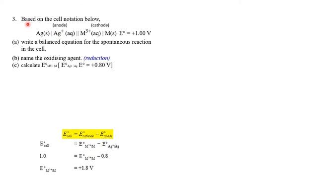 SK025 Electrochemistry Tutorial Discussion Q1-Q8 (Galvanic Cell) смотреть онлайн