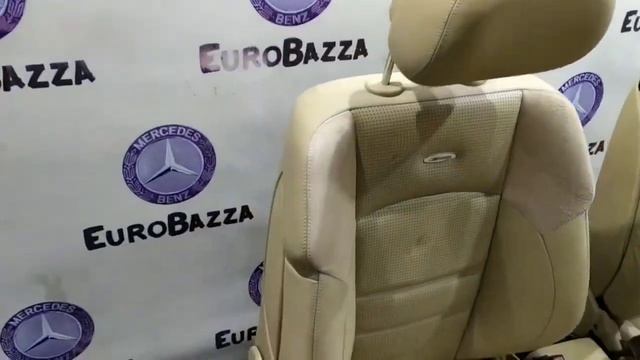 Передние сидения AMG Mercedes w219 смотреть онлайн