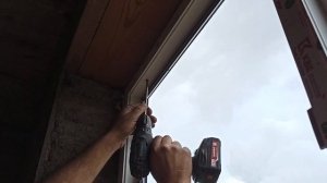 Установка окна ПВХ своими руками! Проще чем кажется! Дом из опилкобетона