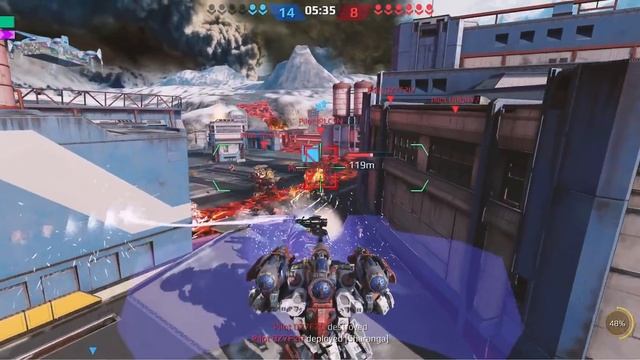 [WR] ? Accelerated BEDWYR Goes 2 VS 6 – Titan Gameplay | War Robots смотреть онлайн