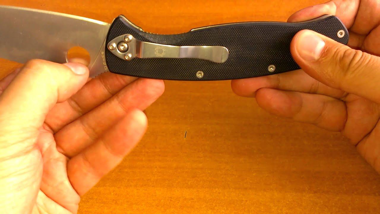 Spyderco Resilience первые впечатления