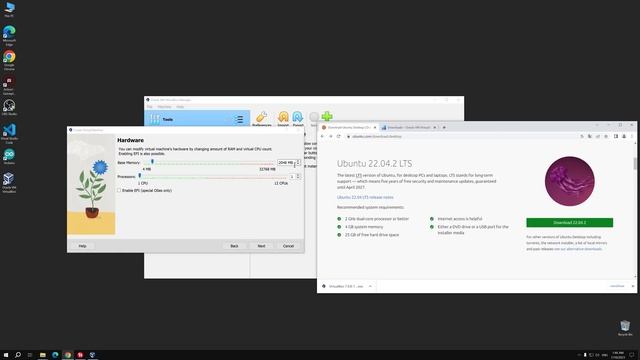สอนติดตั้ง Ubuntu ด้วย Oracle VM VirtualBox смотреть онлайн