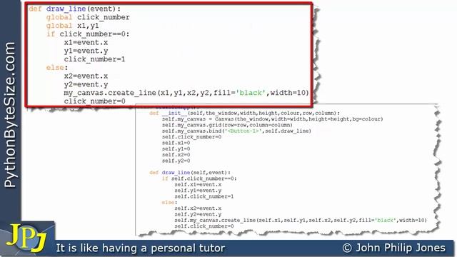 Building a tkinter App with a class смотреть онлайн