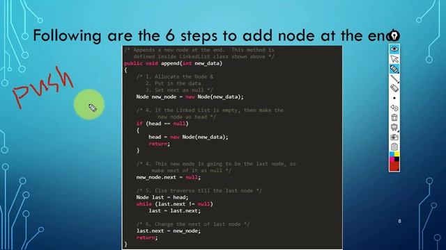 #05 Linked List Insert First Insert Last Insert At Position With Implementation смотреть онлайн