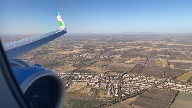 Новый А321 Neo. Посадка в Ургенч 10.10.2022 смотреть онлайн