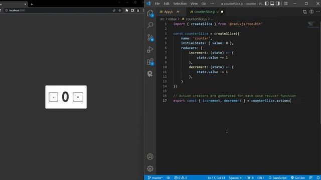 Redux Toolkit - React Counter App Tutorial in 6 Minutes смотреть онлайн