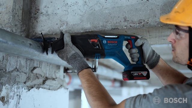 Bosch GSA 185-LI Cordless Reciprocating Saw | 18V Solo Tool смотреть онлайн