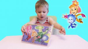 ★ ФИКСИКИ мультик посмотрели и складываем пазлы fixiki play puzzle