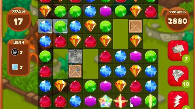 Сокровища пиратов 2880 уровень прохождение - Pirate treasures level2880 walkthrough смотреть онлайн