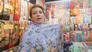 «Праздник души». Павловопосадские платки в Минске. Светлана