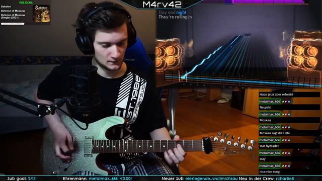 SABATON - Defence Of Moscow [Blind Guitar Cover] [Rocksmith]