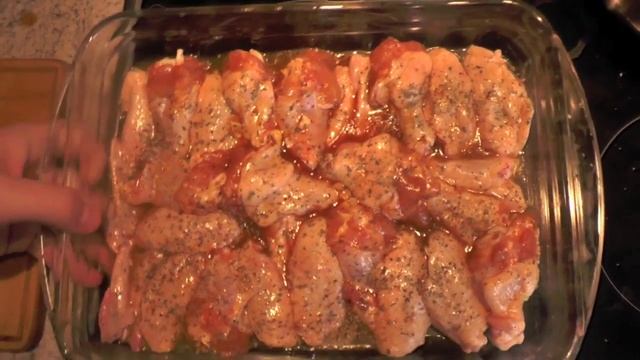 Куриные крылья! Разновидность маринада и как готовить! смотреть онлайн