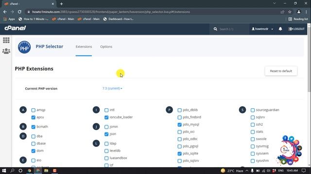How to enable PHP fileinfo extension in Cpanel 2023 смотреть онлайн
