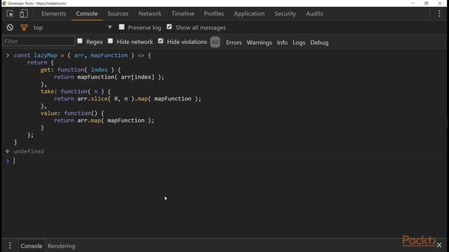 Implementing and Testing Applications using Functional JS : Lazy Evaluation | packtpub.com смотреть онлайн