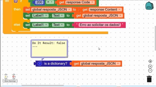 Resposta API JSON - Kodular смотреть онлайн