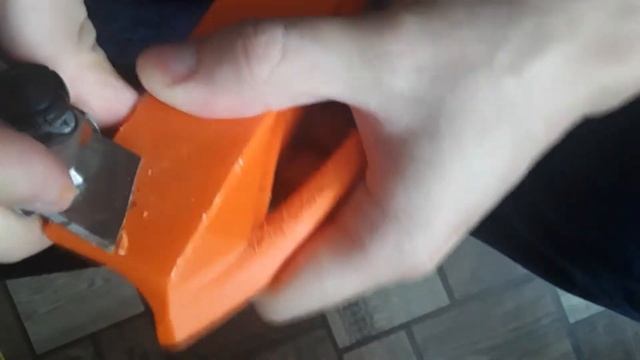 Печатаем ручку для холодильника, на 3D принтере Tevo Tarantula. Работаю ножиком. смотреть онлайн