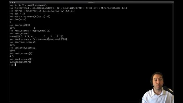 Code Walk Thru: Singular Value Decomposition 03 смотреть онлайн
