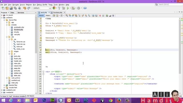 75 PHP MySQL OOP MVC SITE ٍSend mail II смотреть онлайн