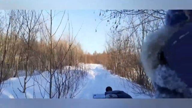 14 февраля. Покатушки на мотособаке смотреть онлайн