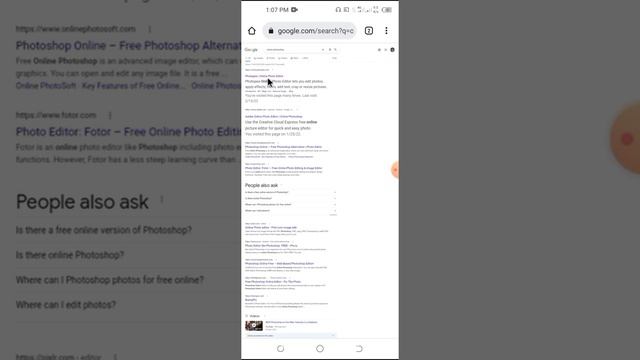 Photoshop work on mobile phone | #Photopea смотреть онлайн