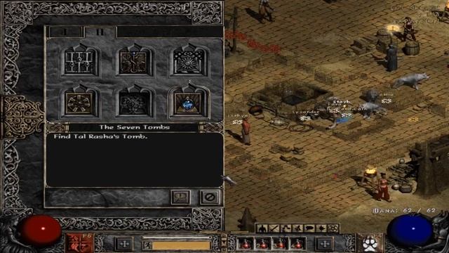 Diablo II Single Player | Werewolf Druid Build | Part 8 смотреть онлайн