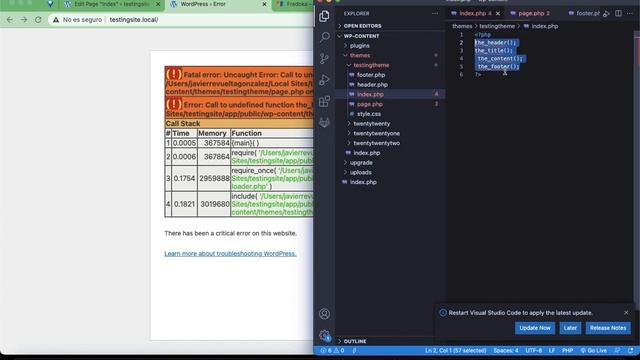 Creating Header, Footer and Adding a stylesheet - Theme Creation Serie - Chapter 2 смотреть онлайн