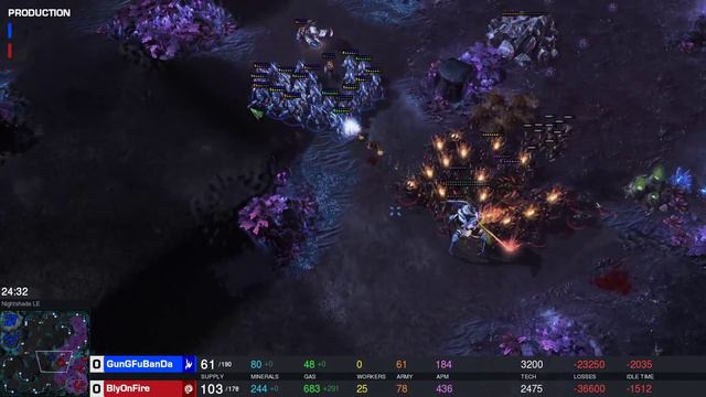 [SC2] Bly (Z) vs. GunGFuBanDa (P), Bly (Z) vs. Cham (Z) | Ыу SHOW | Выпуск #7 смотреть онлайн