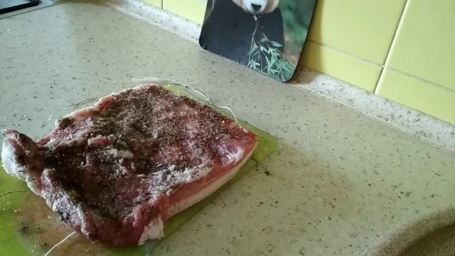 Рулет из свиной грудинки. смотреть онлайн