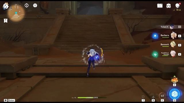 Hidden Teleport Waypoint - The Mausoleum of King Deshret (Sumeru Desert) смотреть онлайн