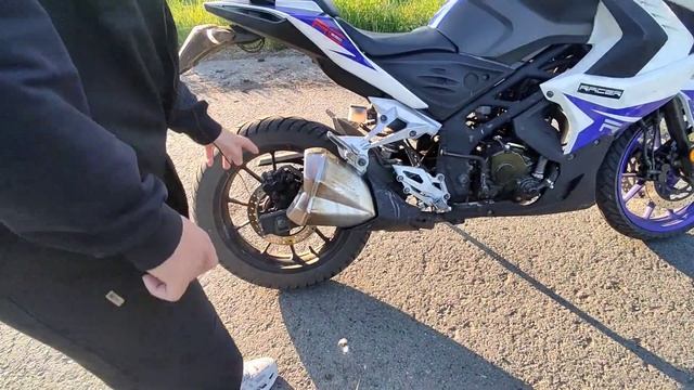 ОБЗОР НА МОТОЦИКЛ RACER STORM 250 | НОВЫЙ МОТОЦИКЛ ВАДИМА! смотреть онлайн