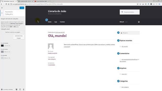 Como Criar um Site de Vendas ou Loja Virtual com WordPress e Woocommerce - Aula 1 смотреть онлайн