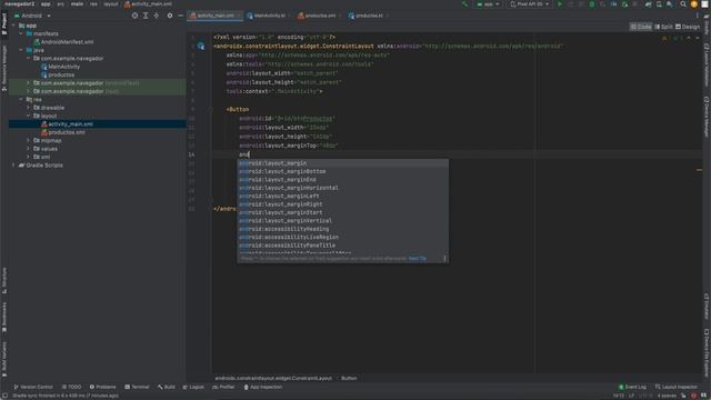 Navegar entre Layout con botones Android Studio kotlin смотреть онлайн