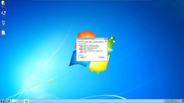 How to activate Windows 7 with Windows loader смотреть онлайн