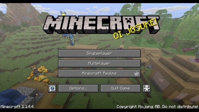 I made a JOJO Minecraft Texture Pack смотреть онлайн