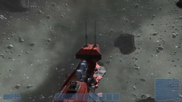 Space Engineers Crash test with small (really small) fregate смотреть онлайн
